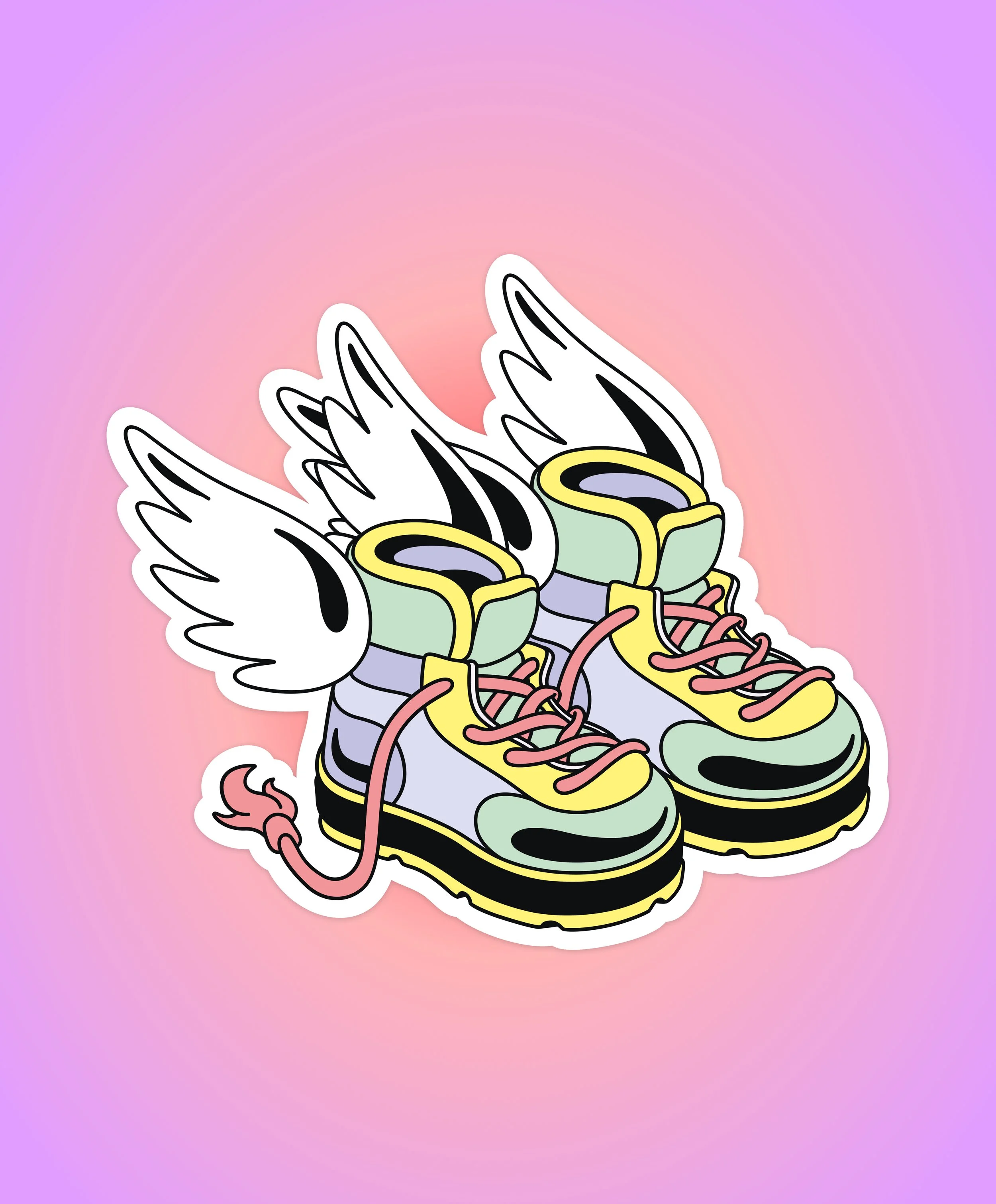 LES CHAUSSURES D'HERMÈS — STICKER