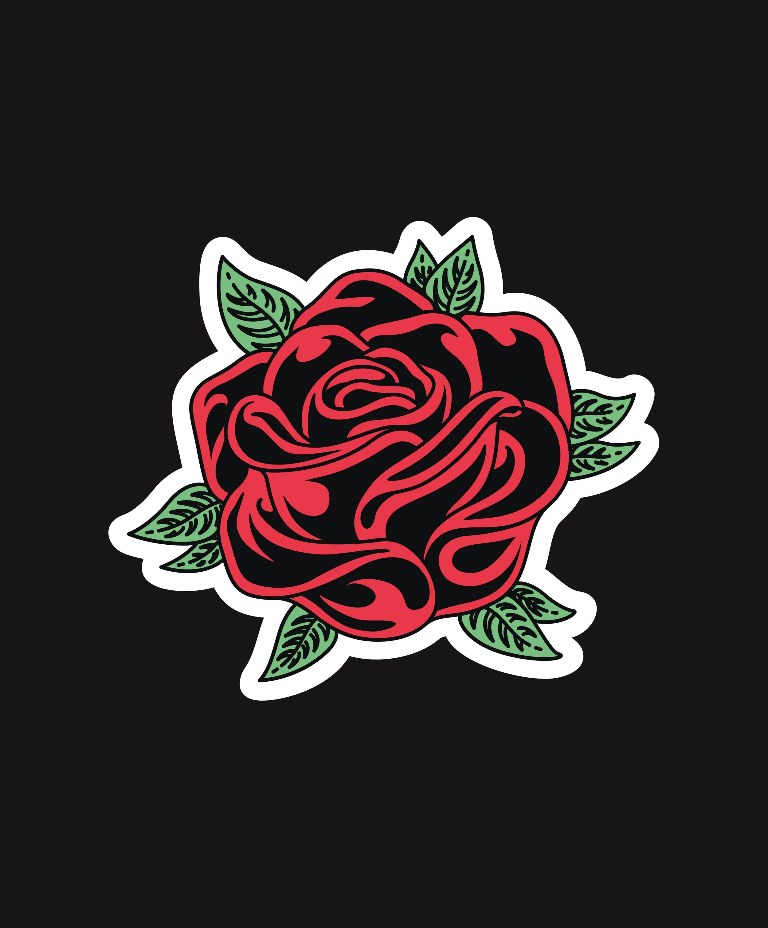 ROSE D'ETERNAL BLOOM — STICKER