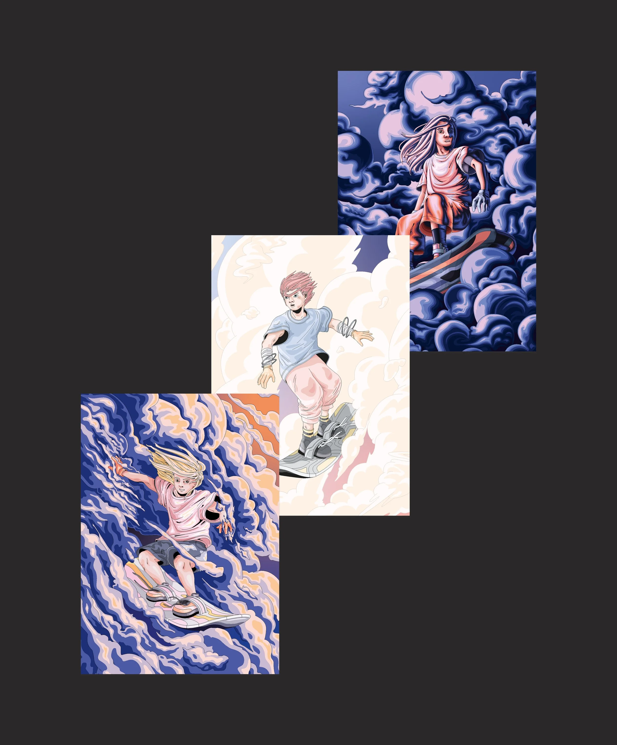 SURF THE CLOUDS — PACK DE CARTES