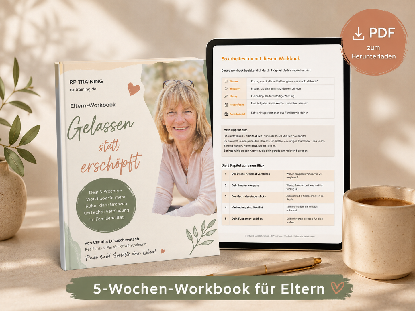 Gelassen statt erschöpft