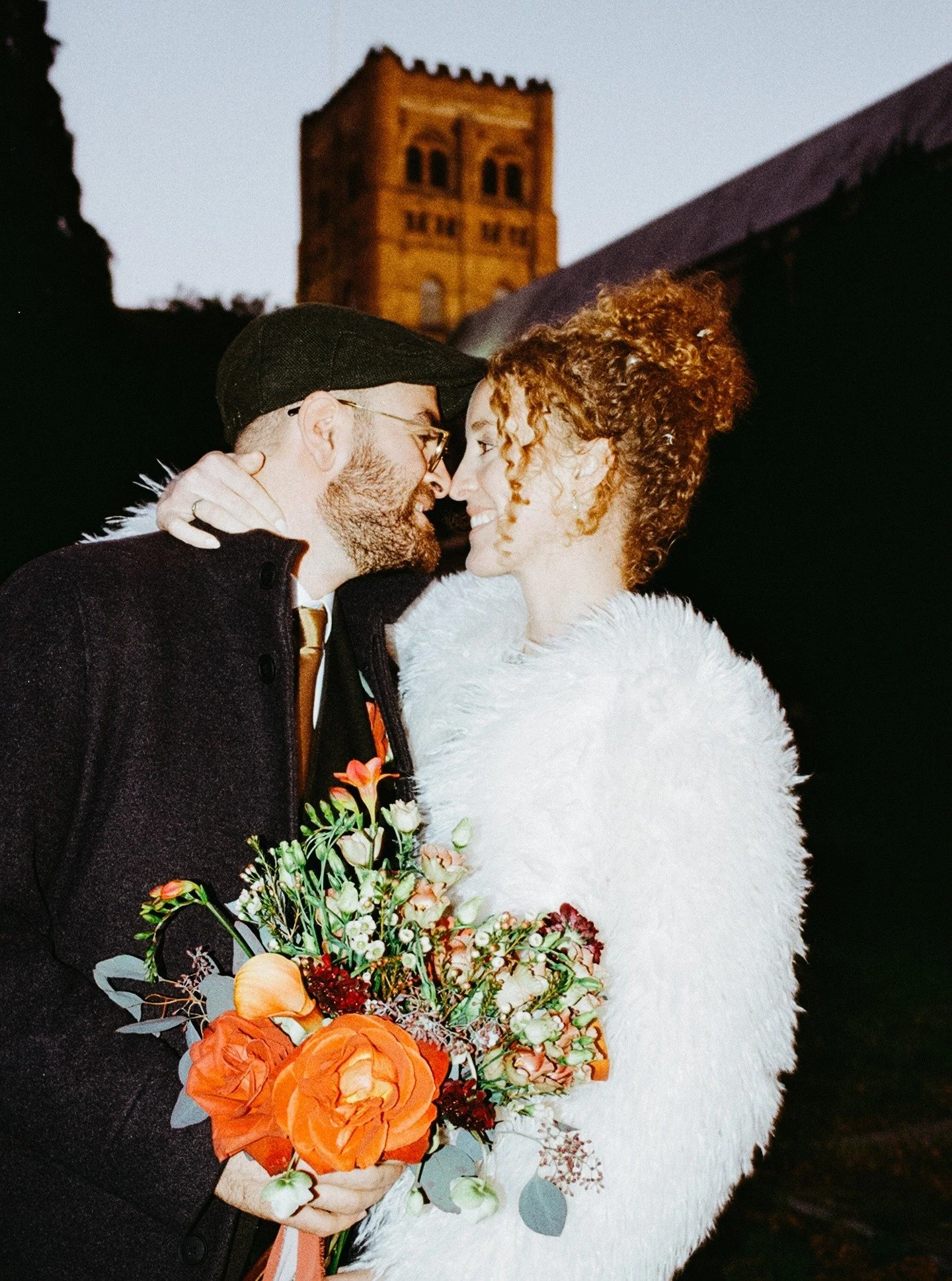 K&amp;R on 35mm film, on their romantic winter wedding day in St Albans❤️

#weddingphotographer #stalbans #stalbansphotographer #35mmfilm