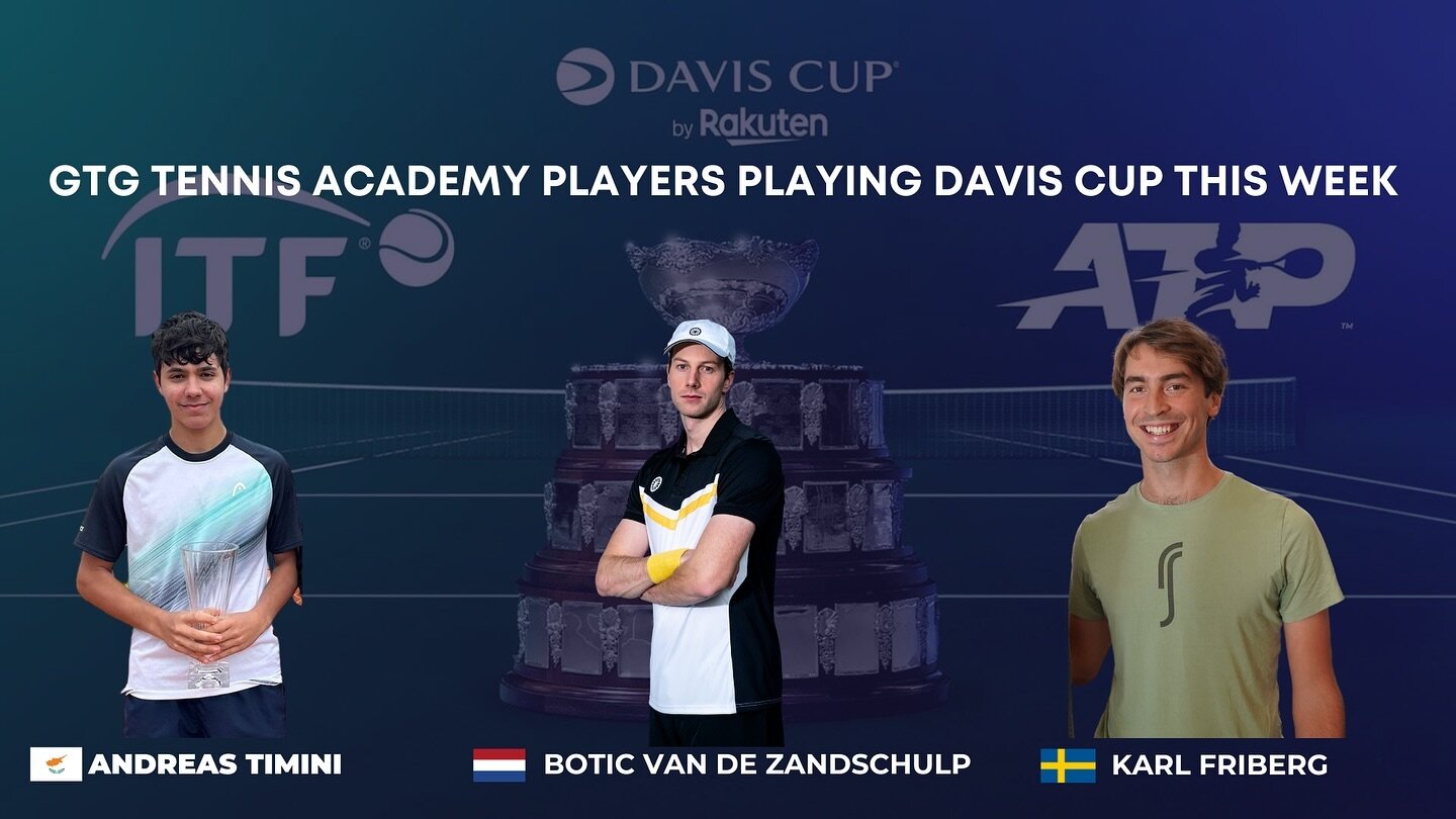 Davis Cup Week is here💚 Sending our best wishes and endless energy to our academy players as they step onto the Davis Cup court this week!🌟

Smash those serves, dominate those rallies, and most importantly, have a blast on the court!🙌🏼🔥

Sending