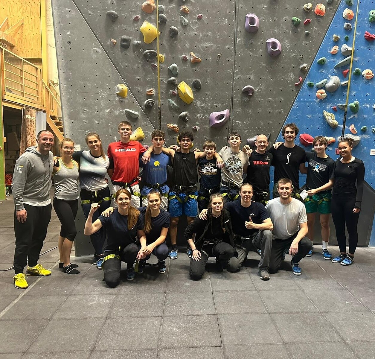 GTG Tennis Academy summering up a busy tennis week all together @klattercentret_solna with a fun bouldering session 🧗🏼

Thanks for the whole Good to Great player development team for a great week in the academy and out on the tour! Well done to all