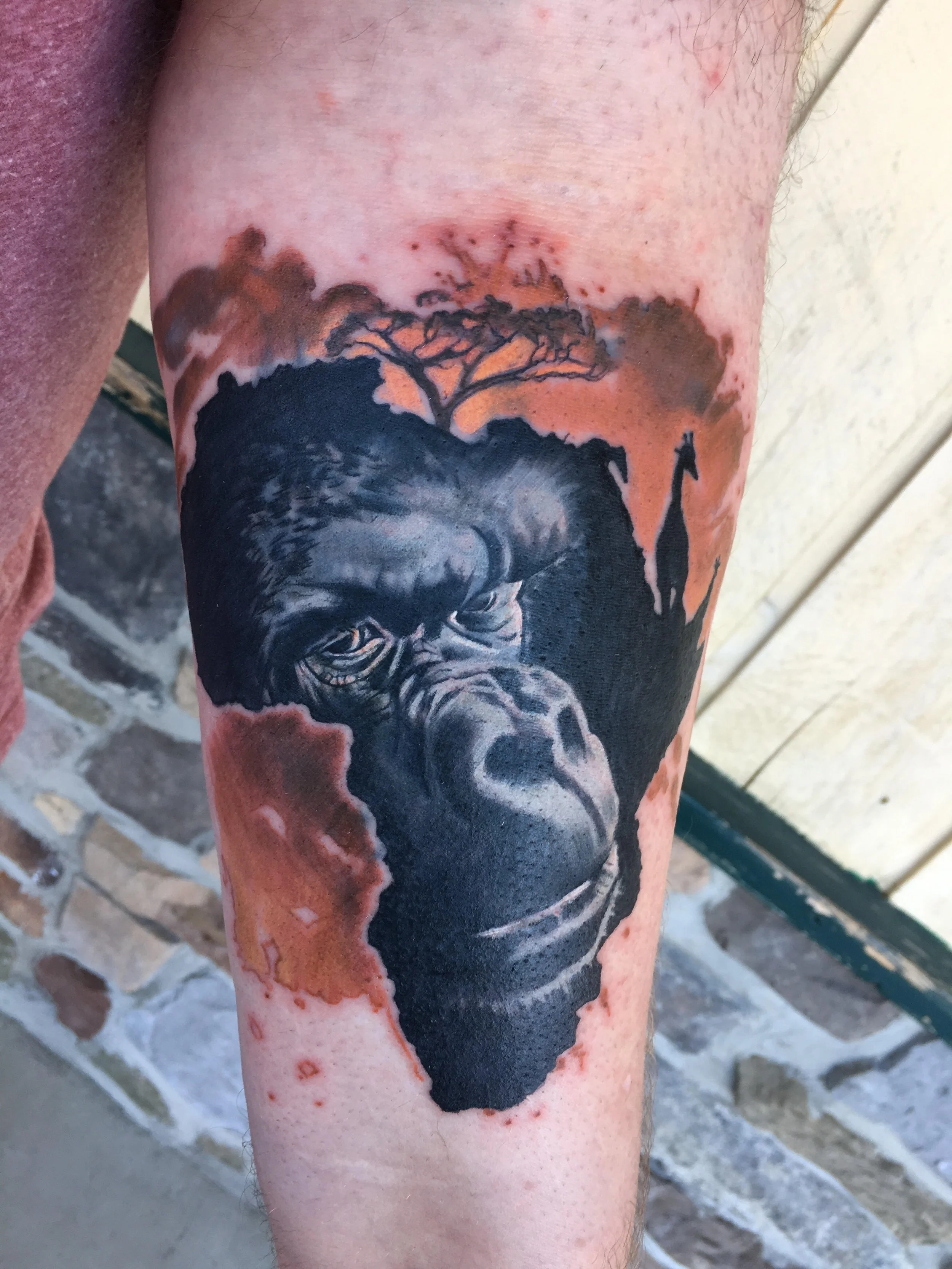 Custom and Cover-Up Tattoos in Fallston, Maryland by Jesse Wilson