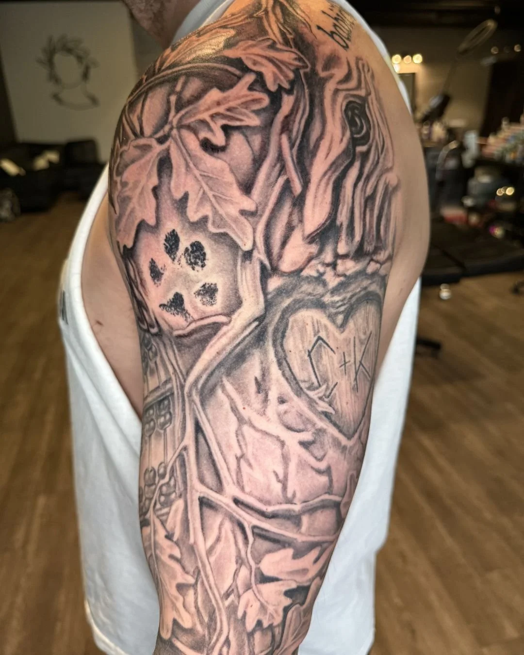 Custom and Cover-Up Tattoos in Fallston, Maryland by Jesse Wilson