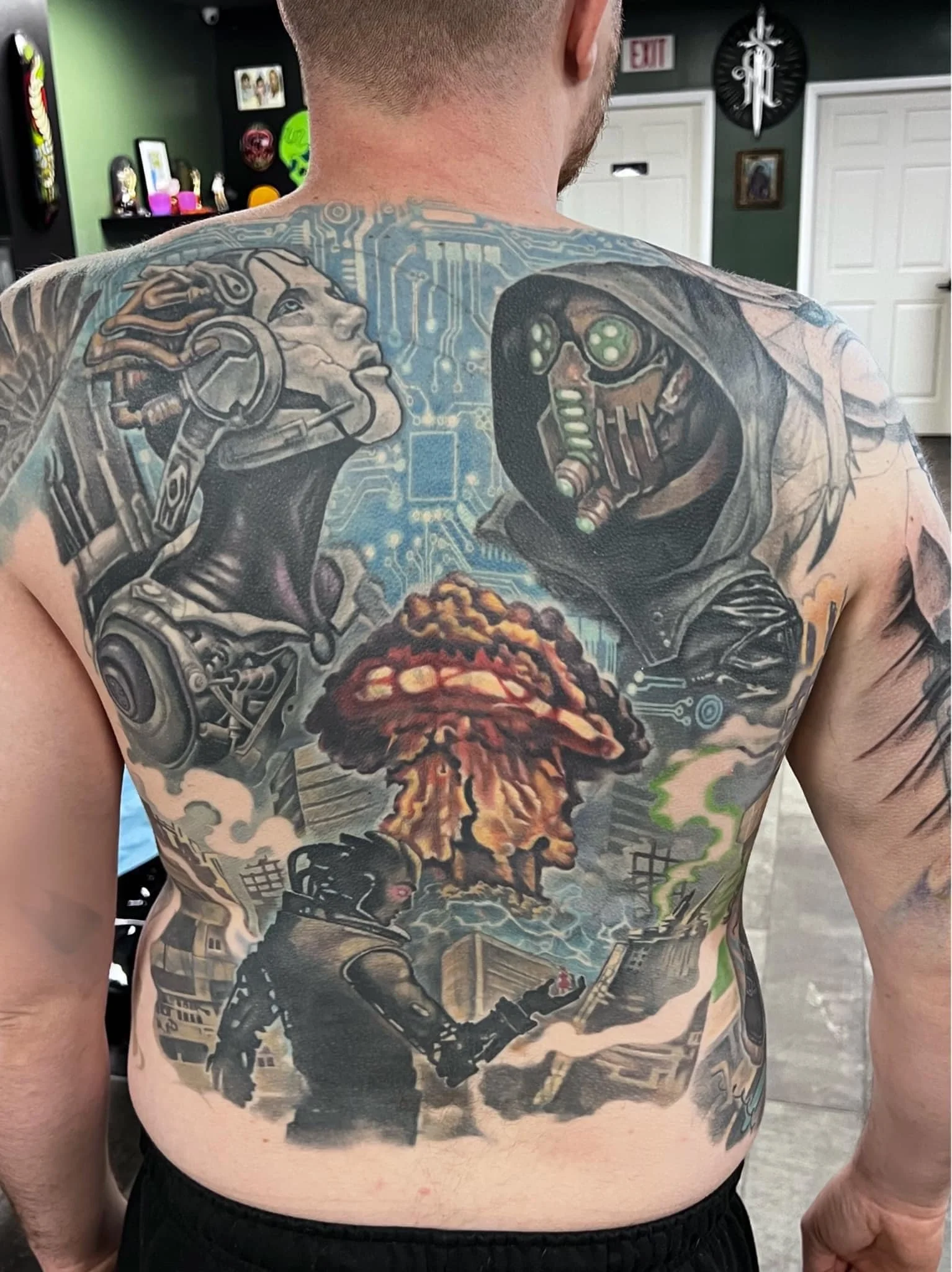 Custom and Cover-Up Tattoos in Fallston, Maryland by Jesse Wilson