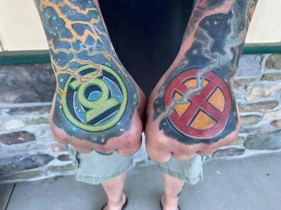 Custom and Cover-Up Tattoos in Fallston, Maryland by Jesse Wilson