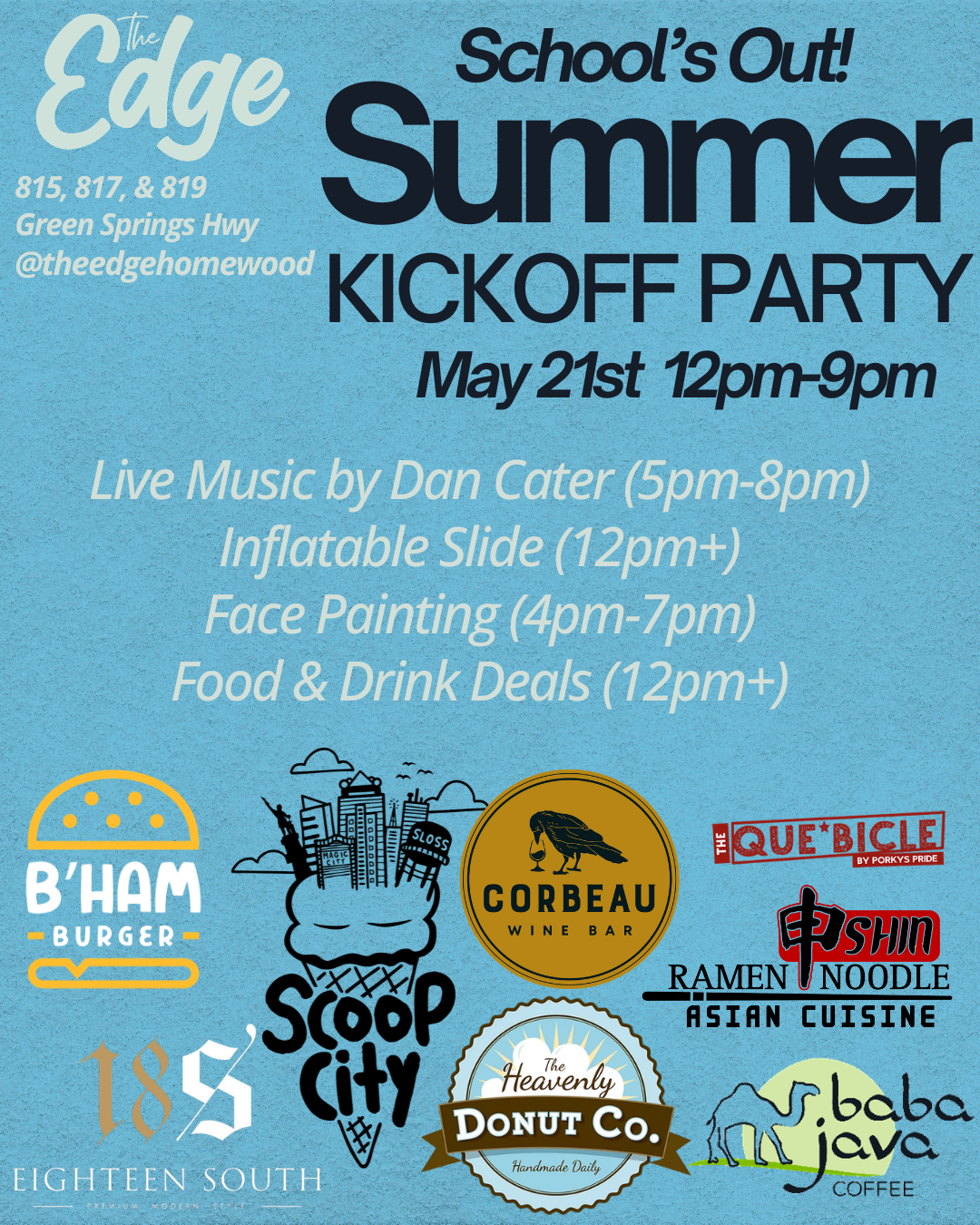 Last Day of School Summer Kick Off Party