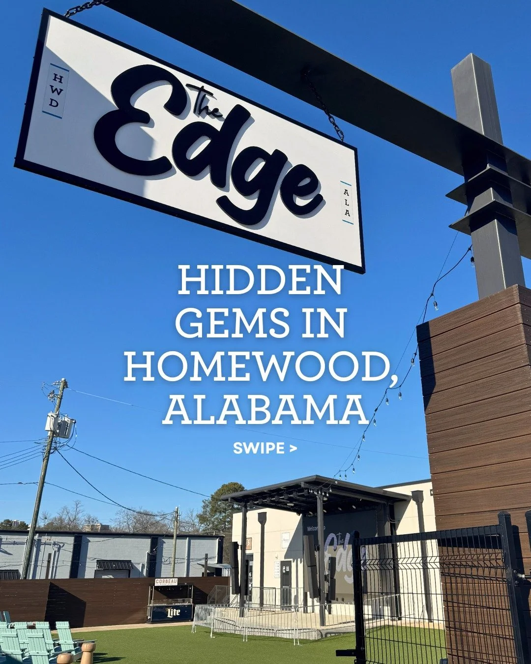 Hmm...is it a coincidence that Homewood's biggest hidden gems are all at The Edge? 

We think not! 😄

We've worked hard to curate a destination that ticks off everyone's list&mdash;whether it's a quick bite, a tasty treat, a workout, or shopping.

W