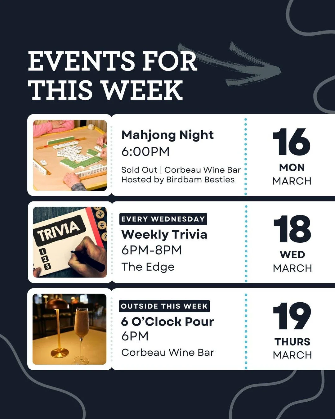 This week's lineup is better than your Netflix queue 🎤

The thing about staying home is that you control the remote, but you miss the excitement and energy. 

The laughs at a comedy show feel even more joyful when you're laughing with others. 

Watc