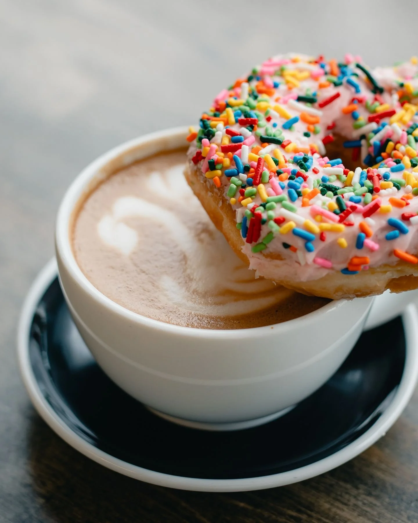 Sweeeet! Sink your teeth into @babajavacoffee and @heavenlydonutco for the sweetest pick-me-up 🍩☕️

Donuts made fresh, daily!