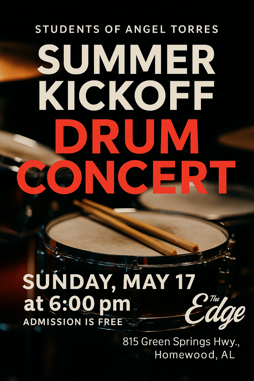 Angel Torres Drum Concert