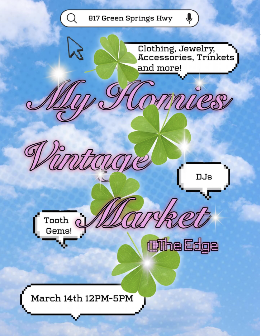 Vintage Market outdoors at The Edge Homewood