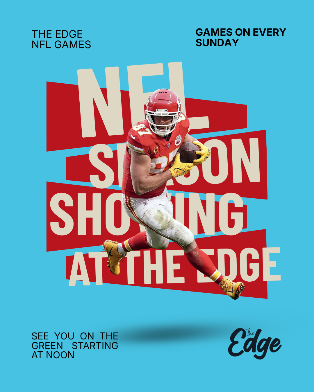 NFL games at The Edge