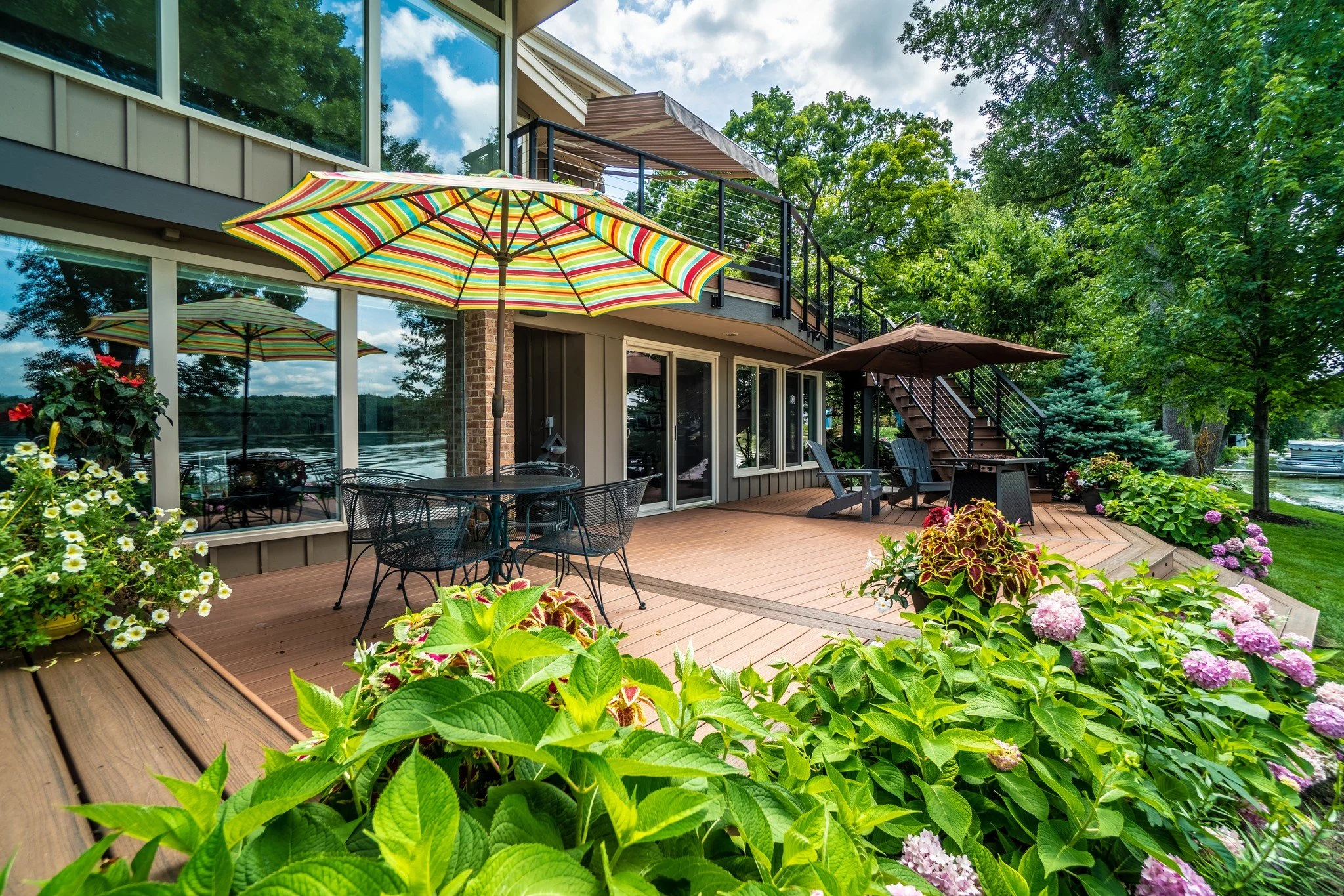 Outdoor living should feel as good as it looks. #artisandeck #ArtisanDeckandOutdoorLiving #narimadison #TrexPro #madisonwideckbuilder