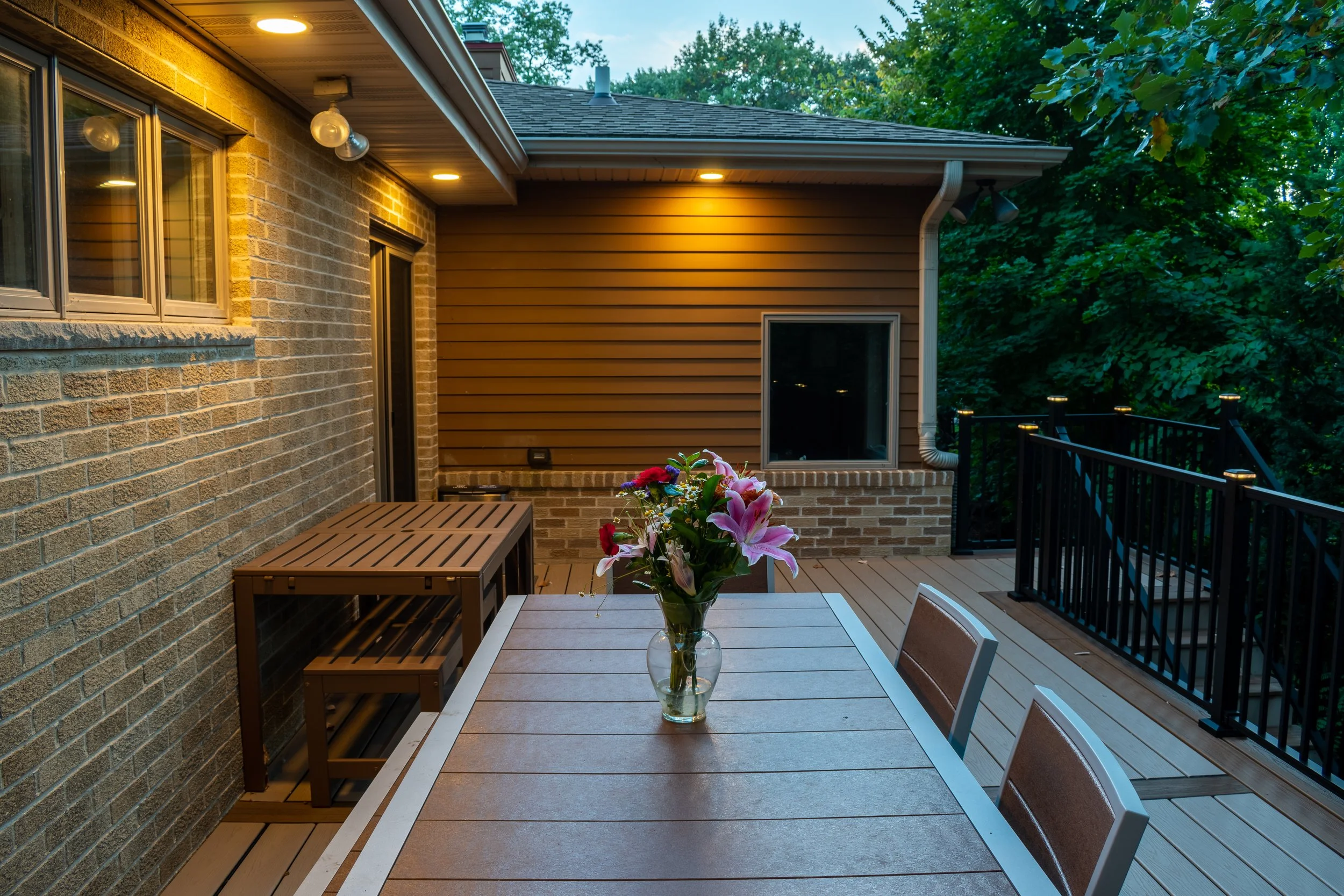 Artisan Copperstone 6 Artisan Rope swing Deck Trex