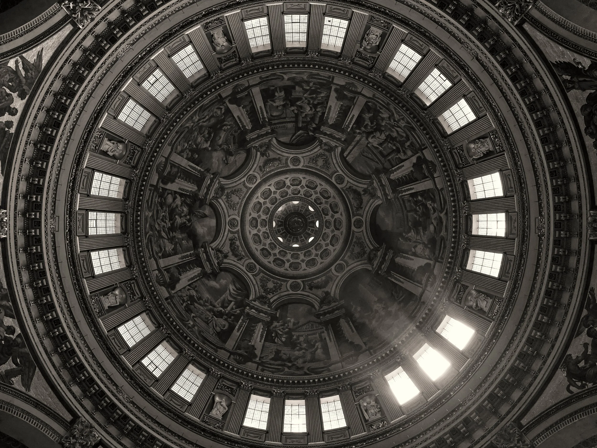 St Paul Dome BW.jpg