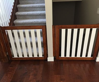 Two tone dual gate