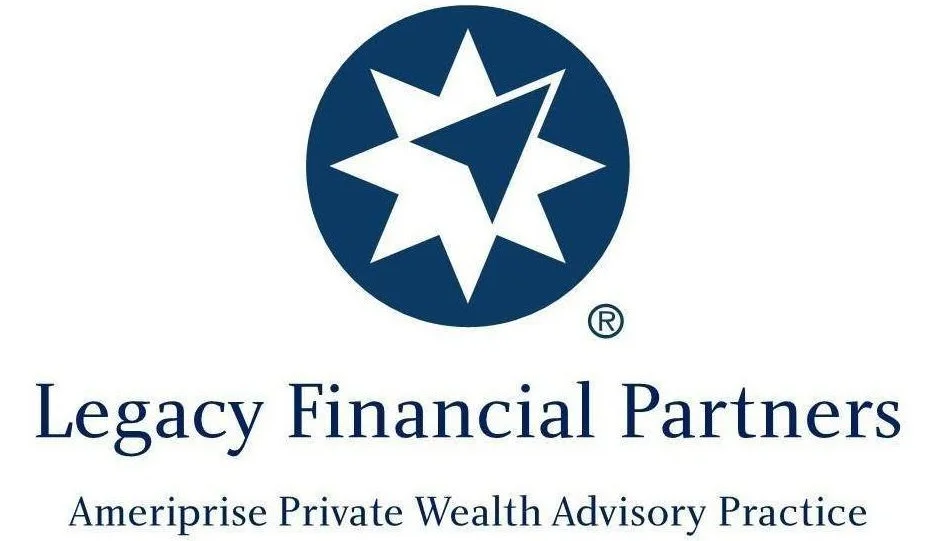 Logo of Legacy Financial Partners with a star-like symbol and the text 'Legacy Financial Partners' and 'Ameriprise Private Wealth Advisory Practice'
