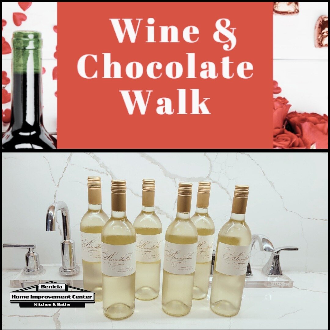 Saturday goals: Sip on wine, nibble on chocolate, and bask in the magic of Benicia's Wine &amp; Chocolate Walk! Our location is a featured stop on the Tasting Passport, so be sure to drop by and say hello. We&rsquo;re thrilled to have you visit us to