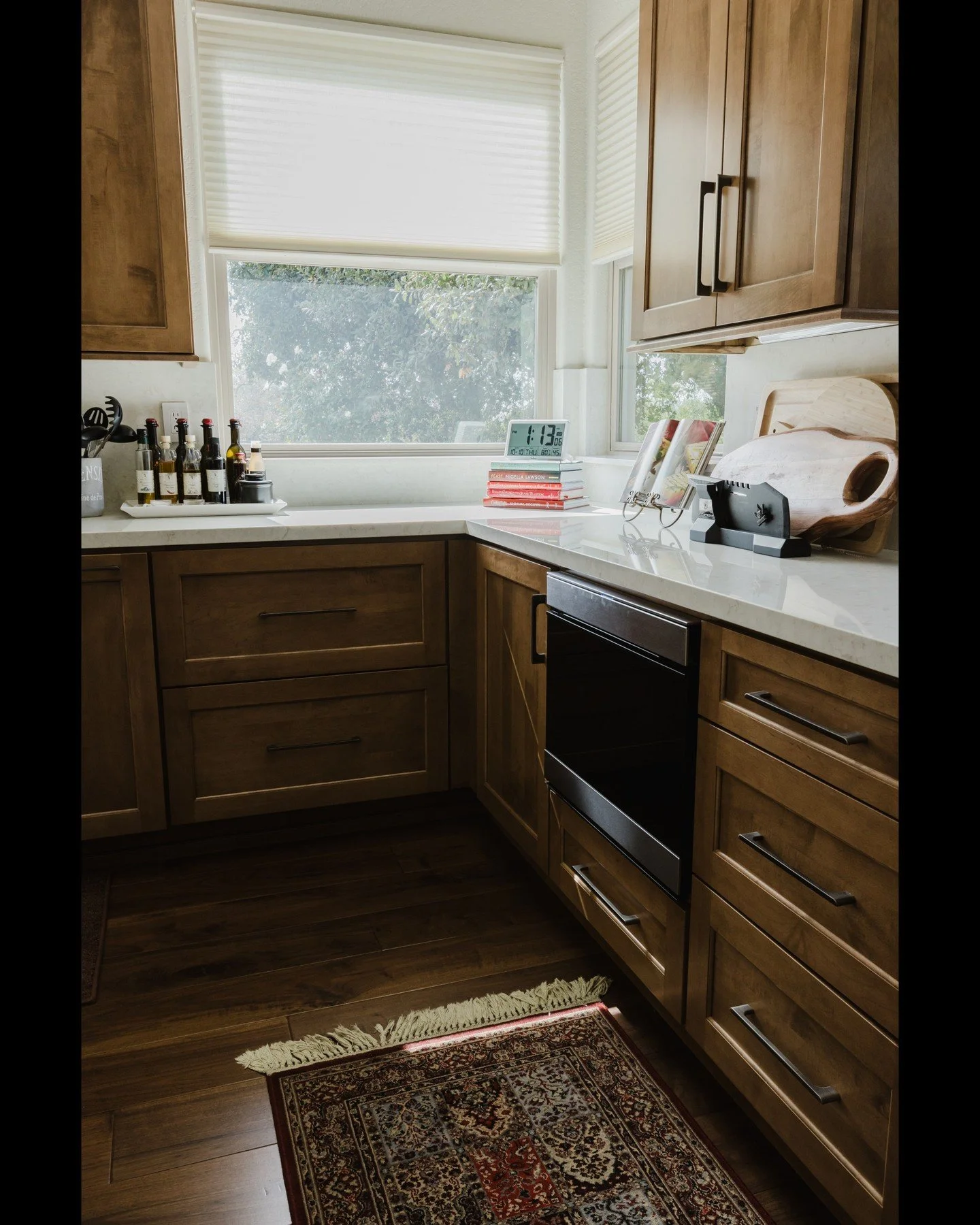 Countertop tip: Consider your lifestyle. If you cook a lot, you might want a heat-resistant material like granite. If you're looking for low maintenance, quartz might be a good option. Need help choosing? Contact Benicia Home Improvement Center. http