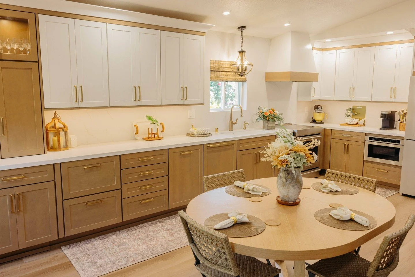 Quartz countertops are a great choice for busy kitchens. They're durable, non-porous, and resistant to heat and scratches. #CountertopTips #HomeImprovement