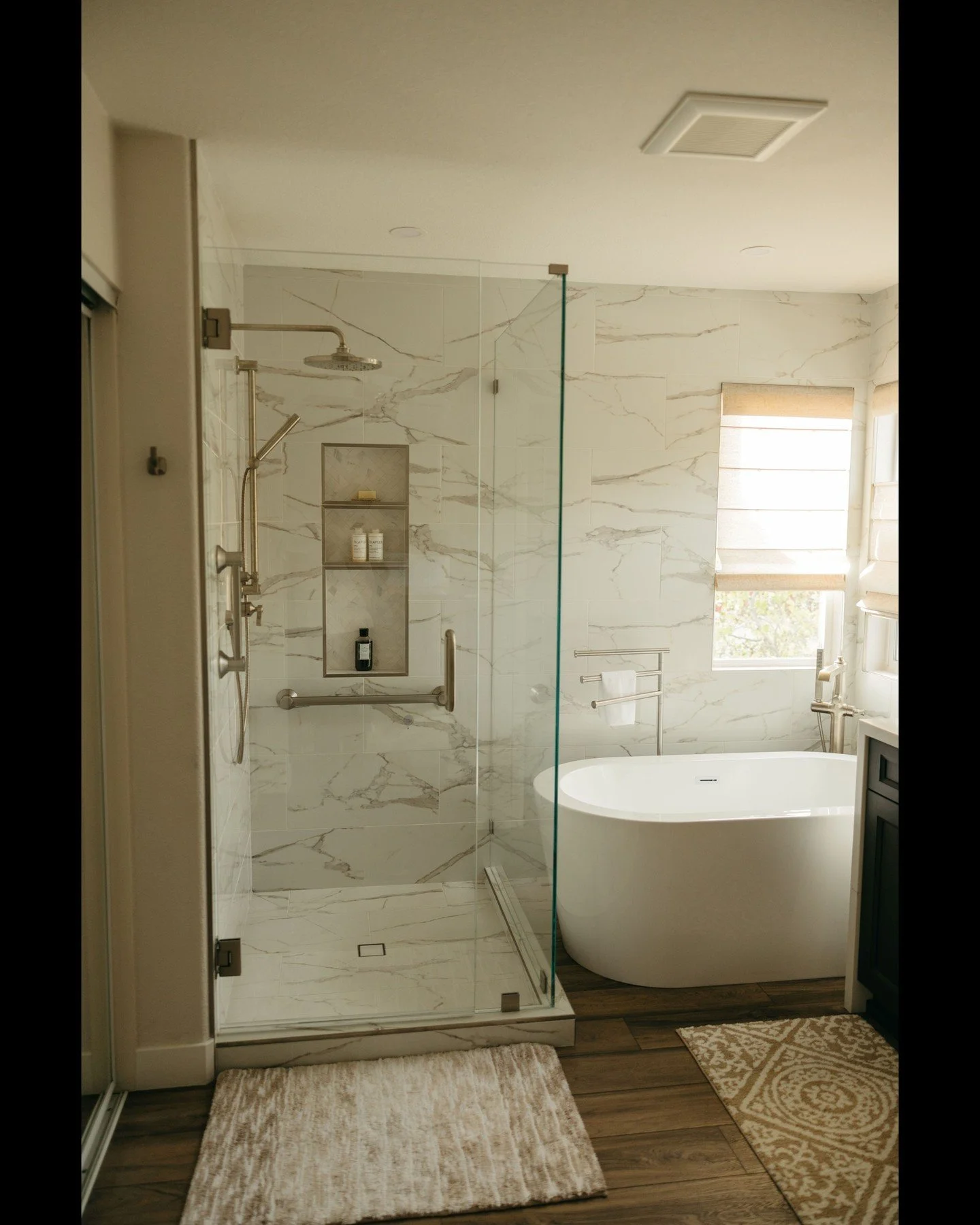 Don't let your bathroom be a bore. We can transform it into a spa-like retreat. Contact us today at (707) 745-8337. #BathroomRemodel #BeniciaHomeImprovement