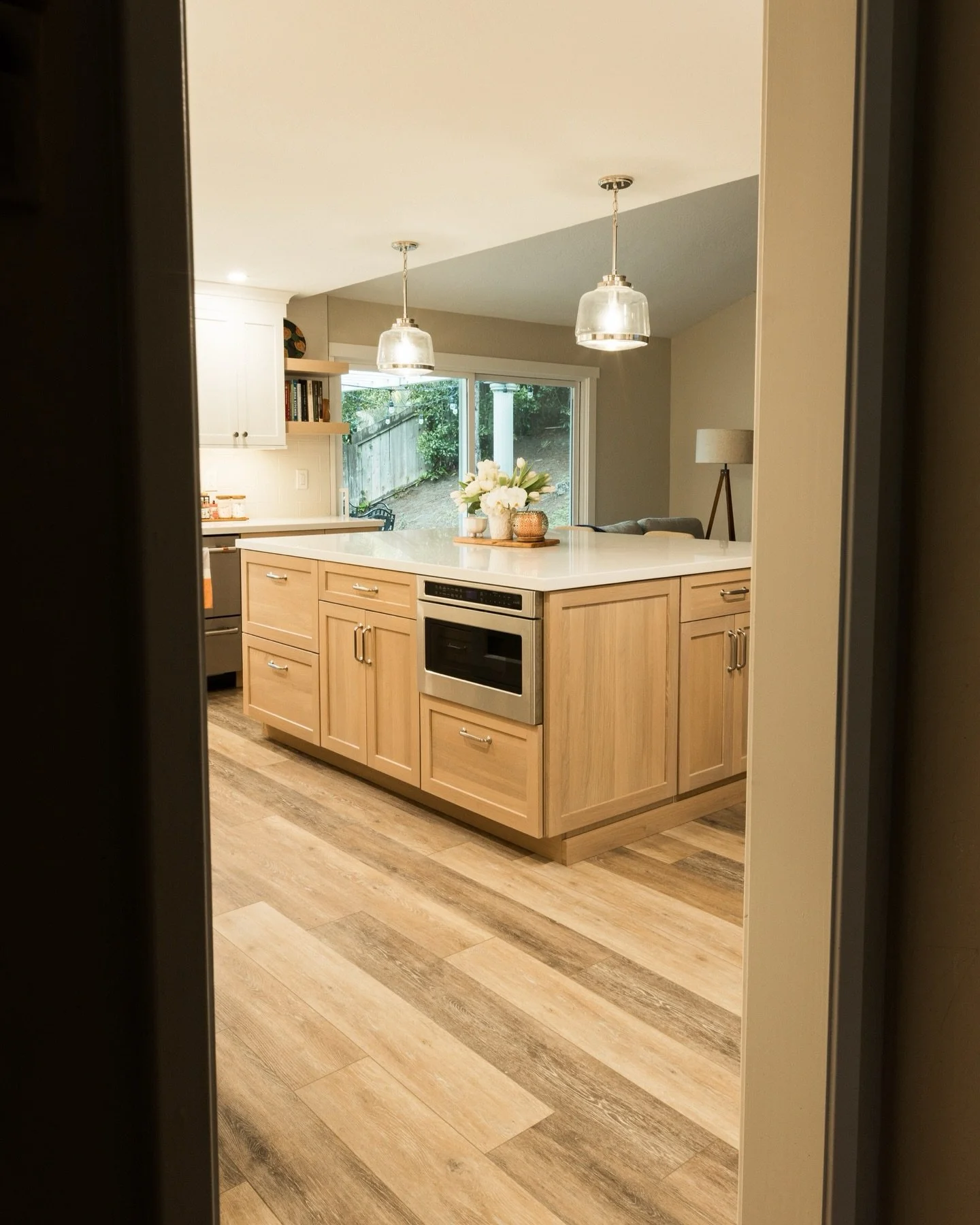 Classic and timeless for this Danville kitchen! Offering all of the functionality and storage you could need while maintaining a bright yet cozy look and feel rain or shine. 

We&rsquo;re here and ready to help you achieve your home remodel dreams. G