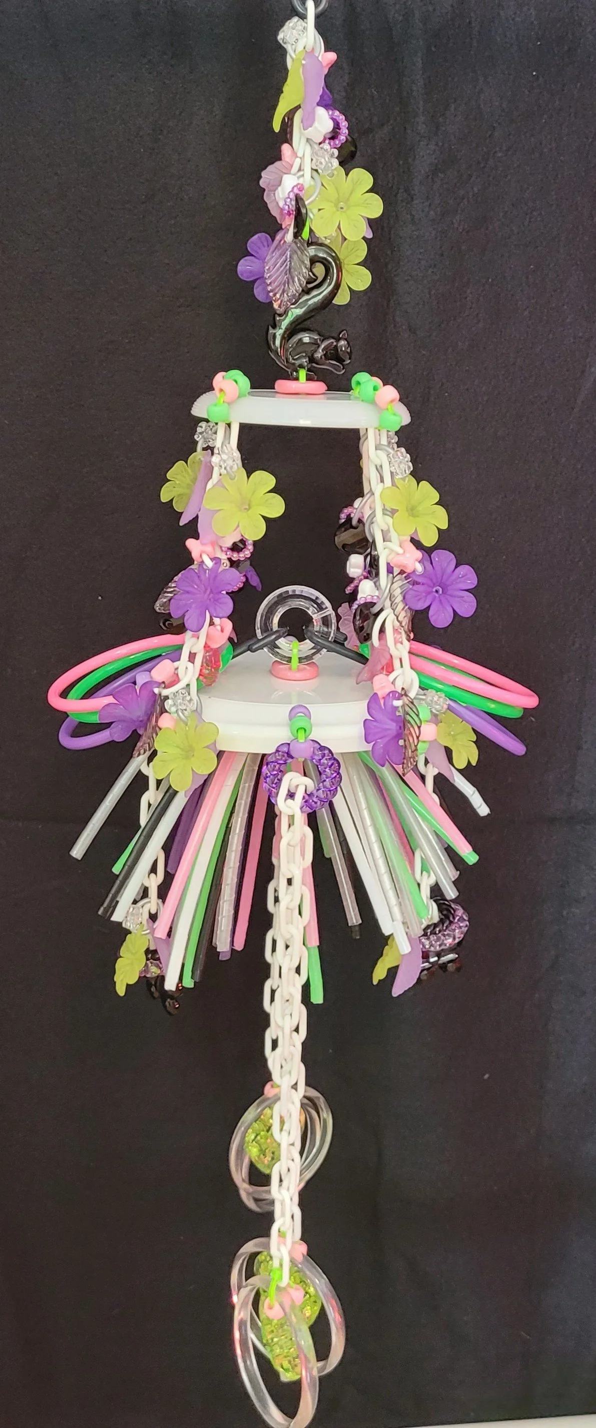 Flower Power Sugar Glider Reset Romper Turquoise, Black, Cream