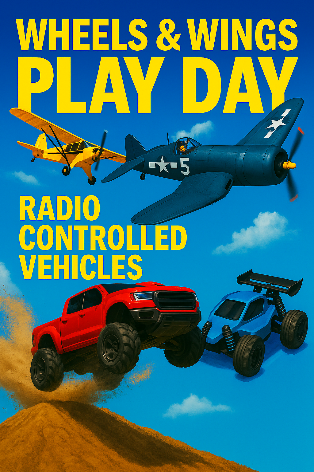 Wings and Wheels Play Day