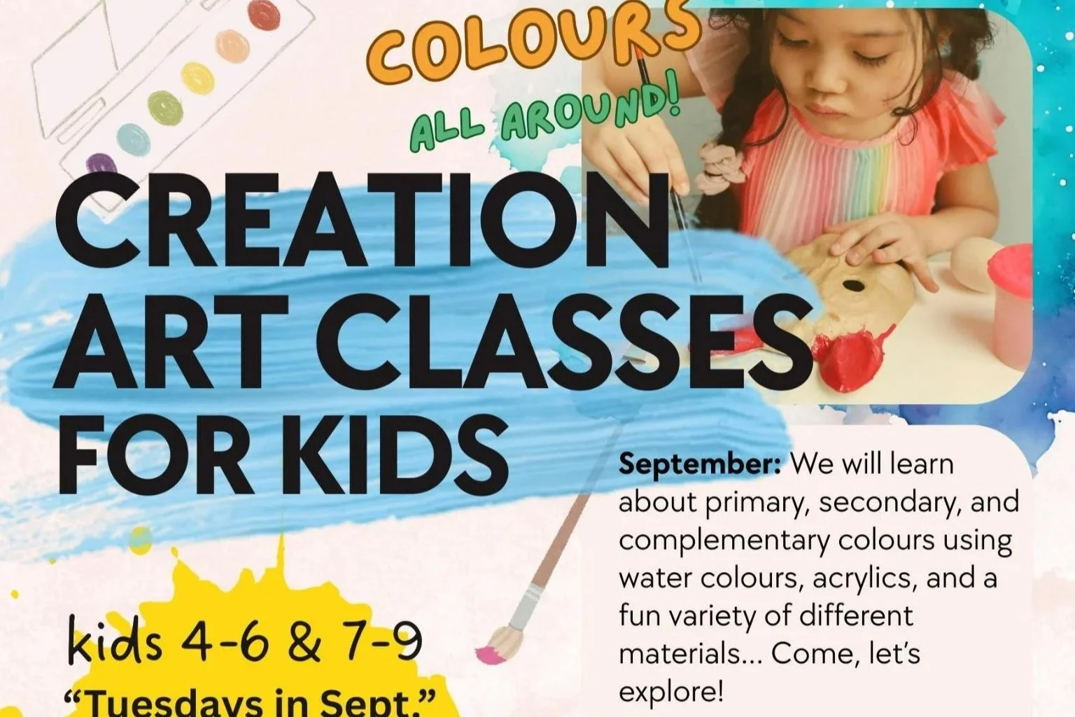 Creation Art Class for Kids