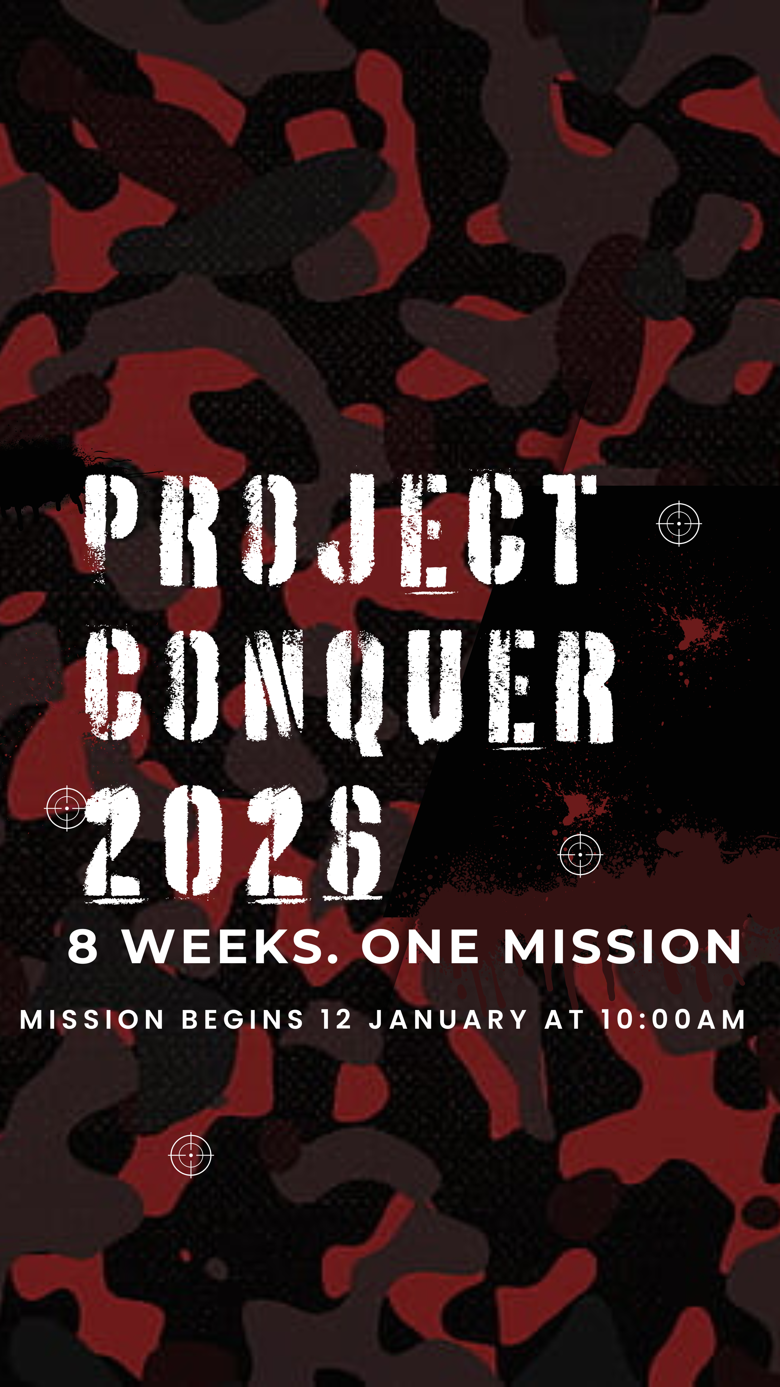 Project Conquer 2026: Fitness Reset
