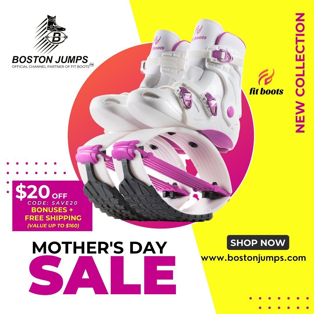 Best M🌸M&rsquo;s gift ever!⭐️BONUSES ⭐️ receive a Boston Jumps Tank and 5 Free classes + free shipping in US. 

🌸Purchase 1 for YOU &amp; 1 for M🌸M this Mother&rsquo;s Day and enjoy double bonuses and bouncing into a Fun Healthy Lifestyle! 

⭐️Sho