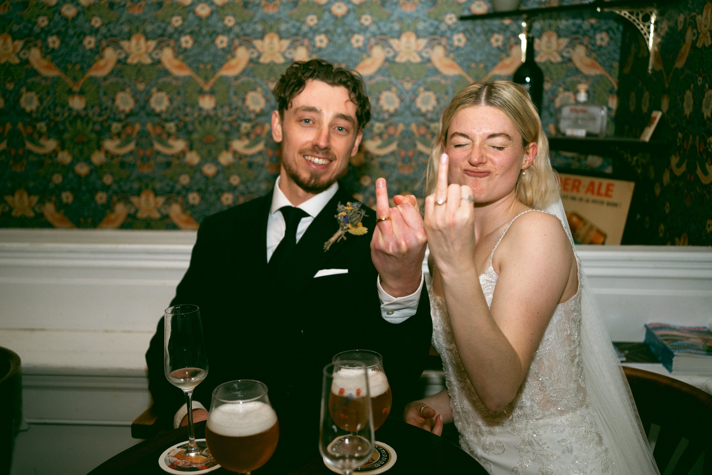 Electric Bristol Registry Office City Centre Intimate Wedding at the Radnor Rooms- H & T