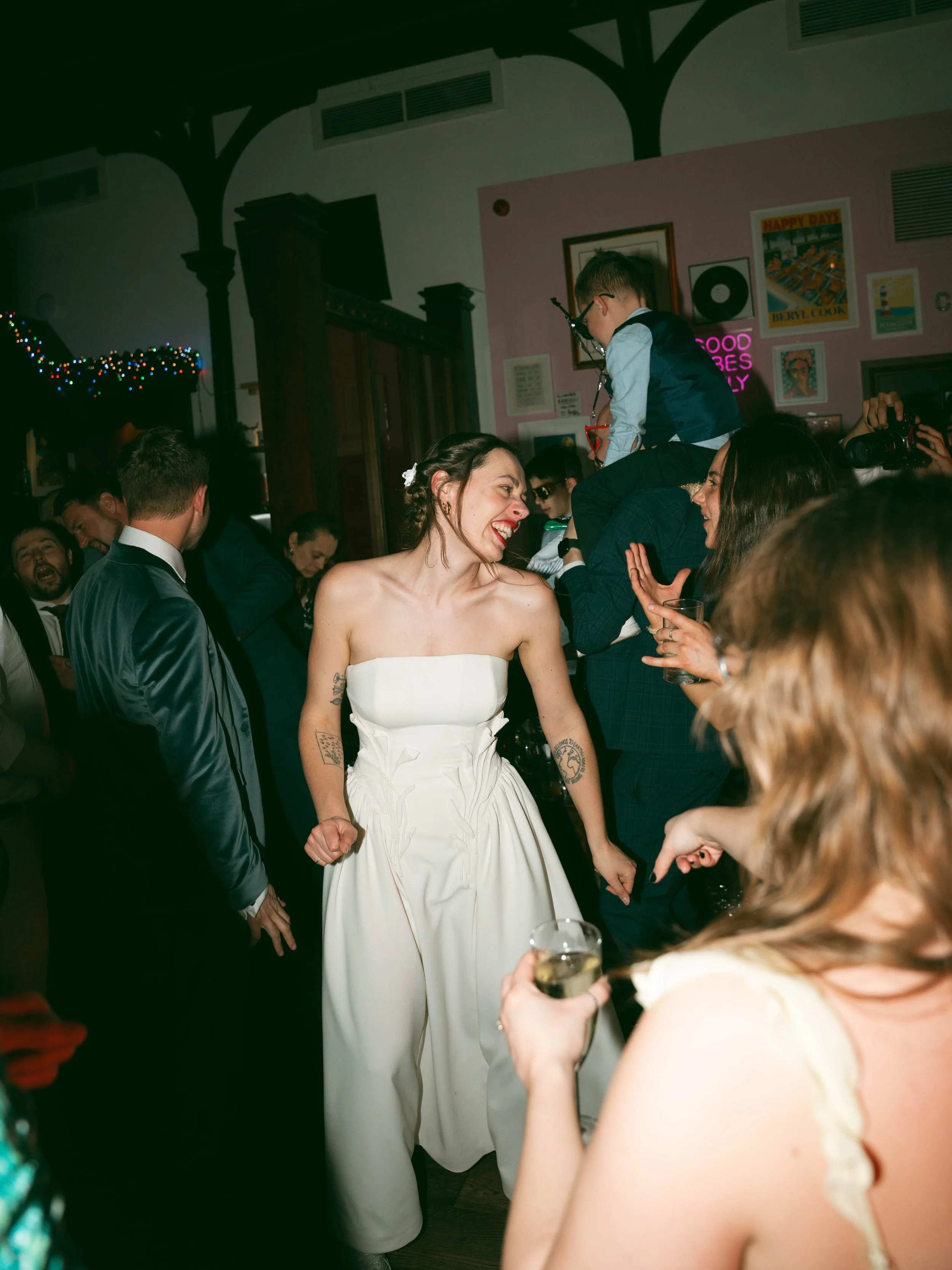 vibes vibes vibes @cosmickitchenplymouth with @kicktheband for C &amp; B earlier this year !!!

Madison Brooke Photo | Documentary Wedding Photographer | Newcastle &amp; North East | Natural &amp; Candid Wedding Photography | Relaxed Wedding Photogra