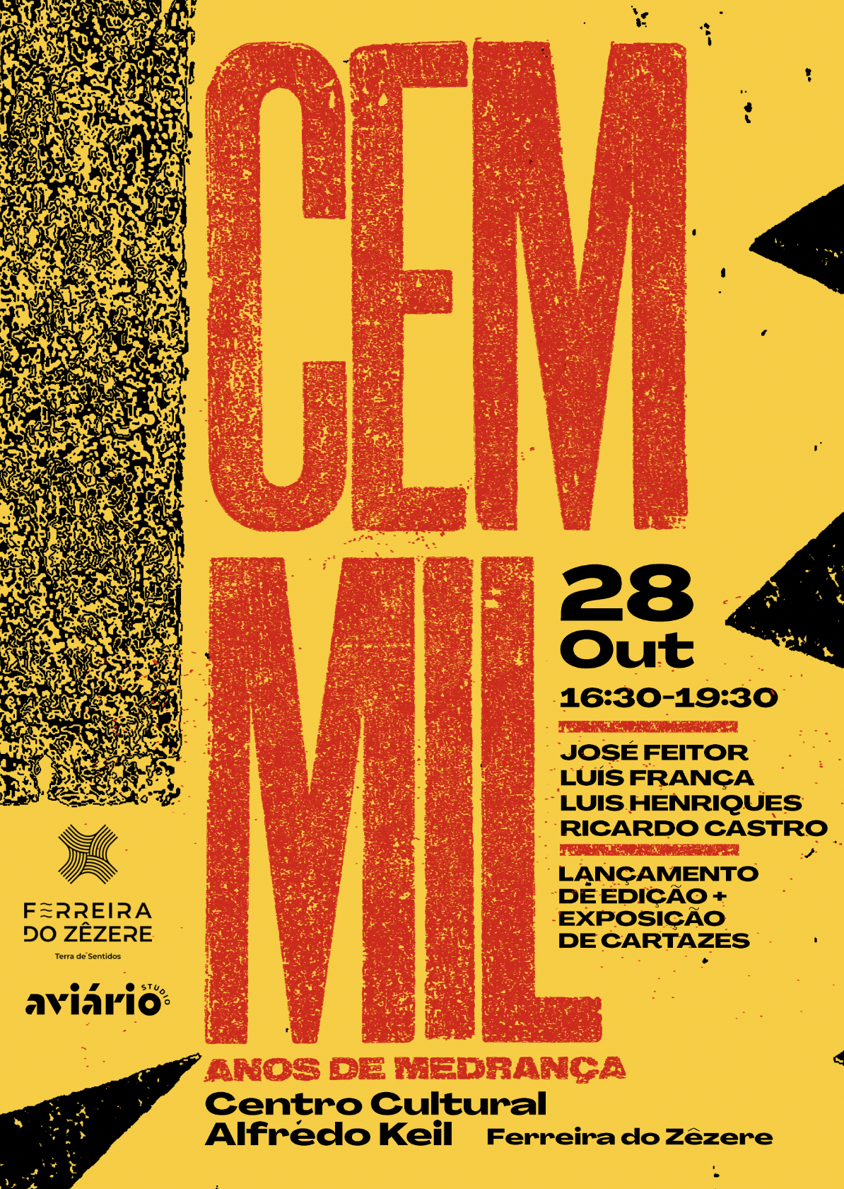 Cem Mil Anos de Medrança opening exhibition