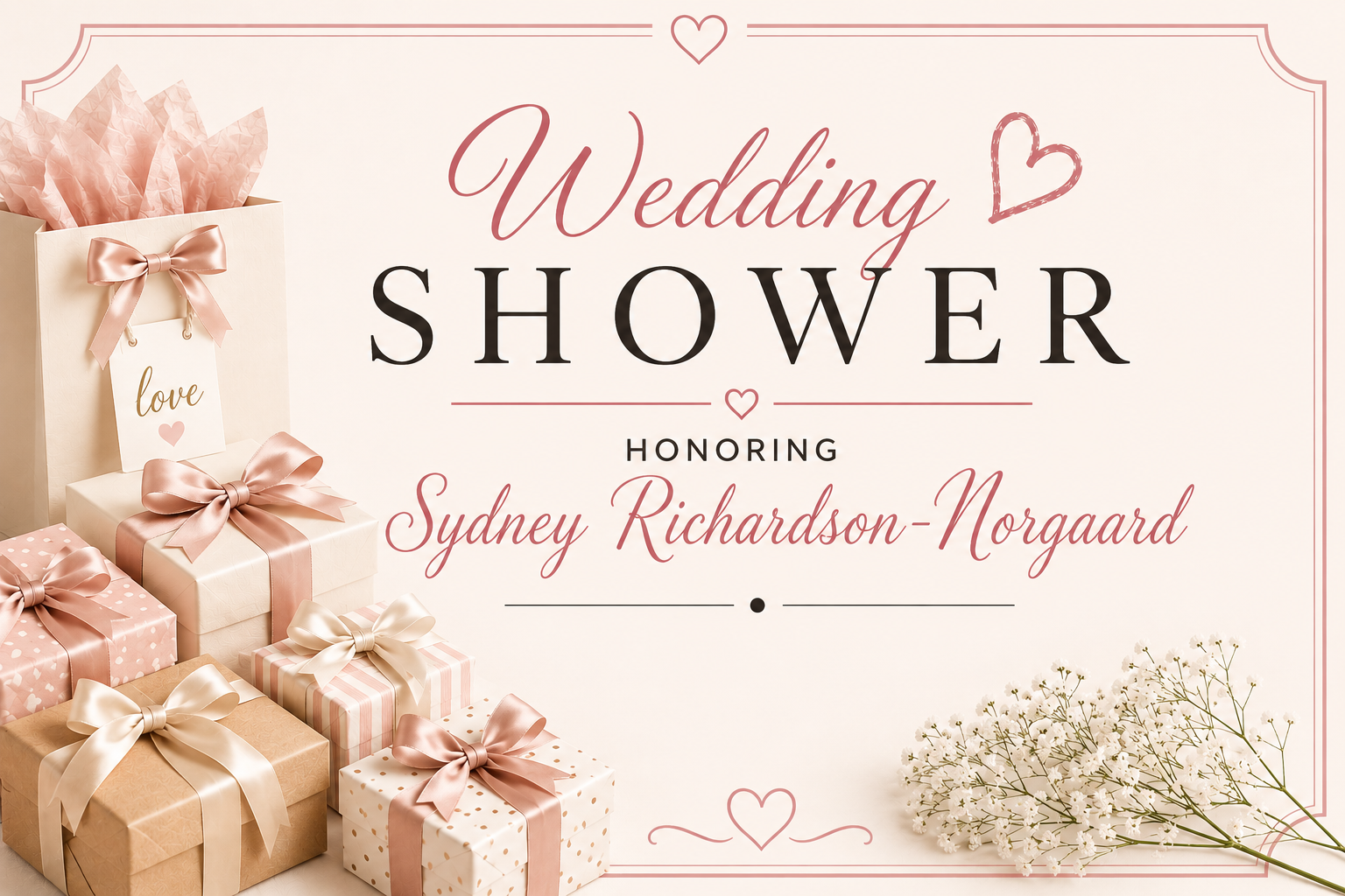SYDNEY RICHARDSON-NORGAARD BRIDAL SHOWER