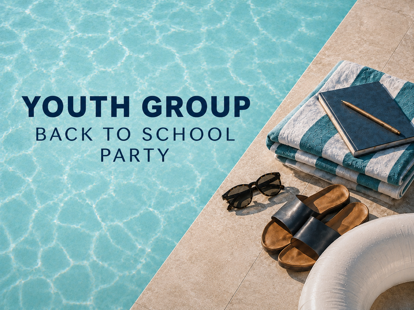 YOUTH GROUP BACK TO SCHOOL PARTY