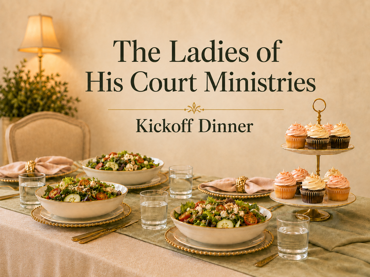 THE LADIES OF HIS COURT MINISTRIES Kickoff Dinner