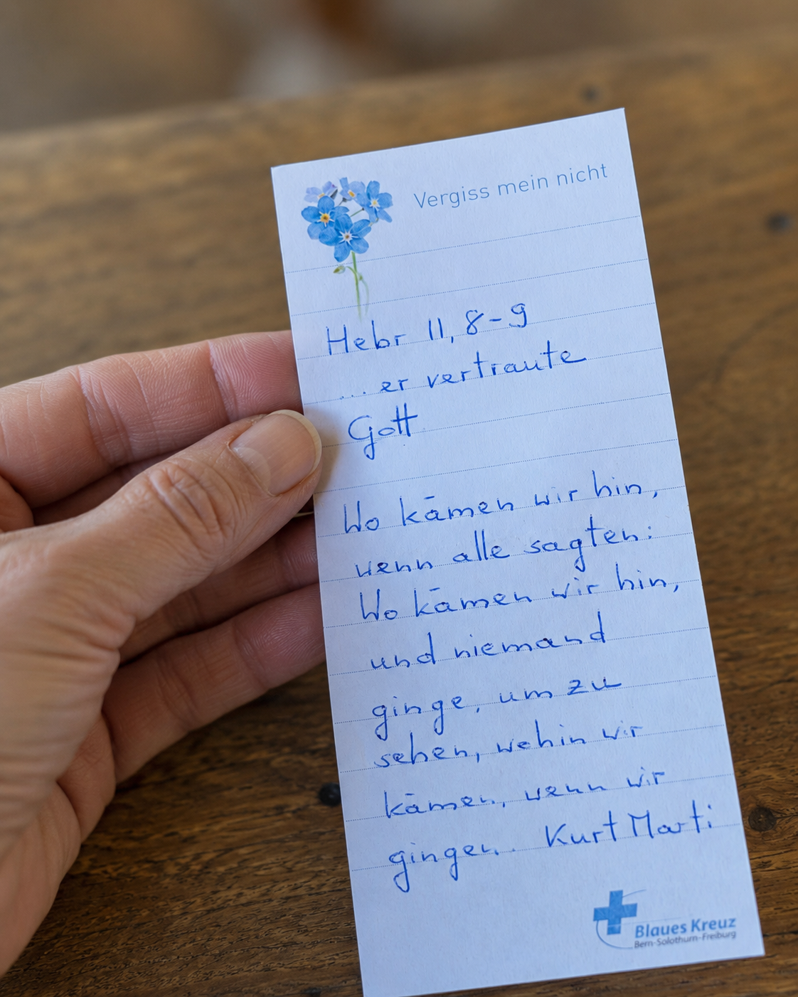 Wo kämen wir hin …