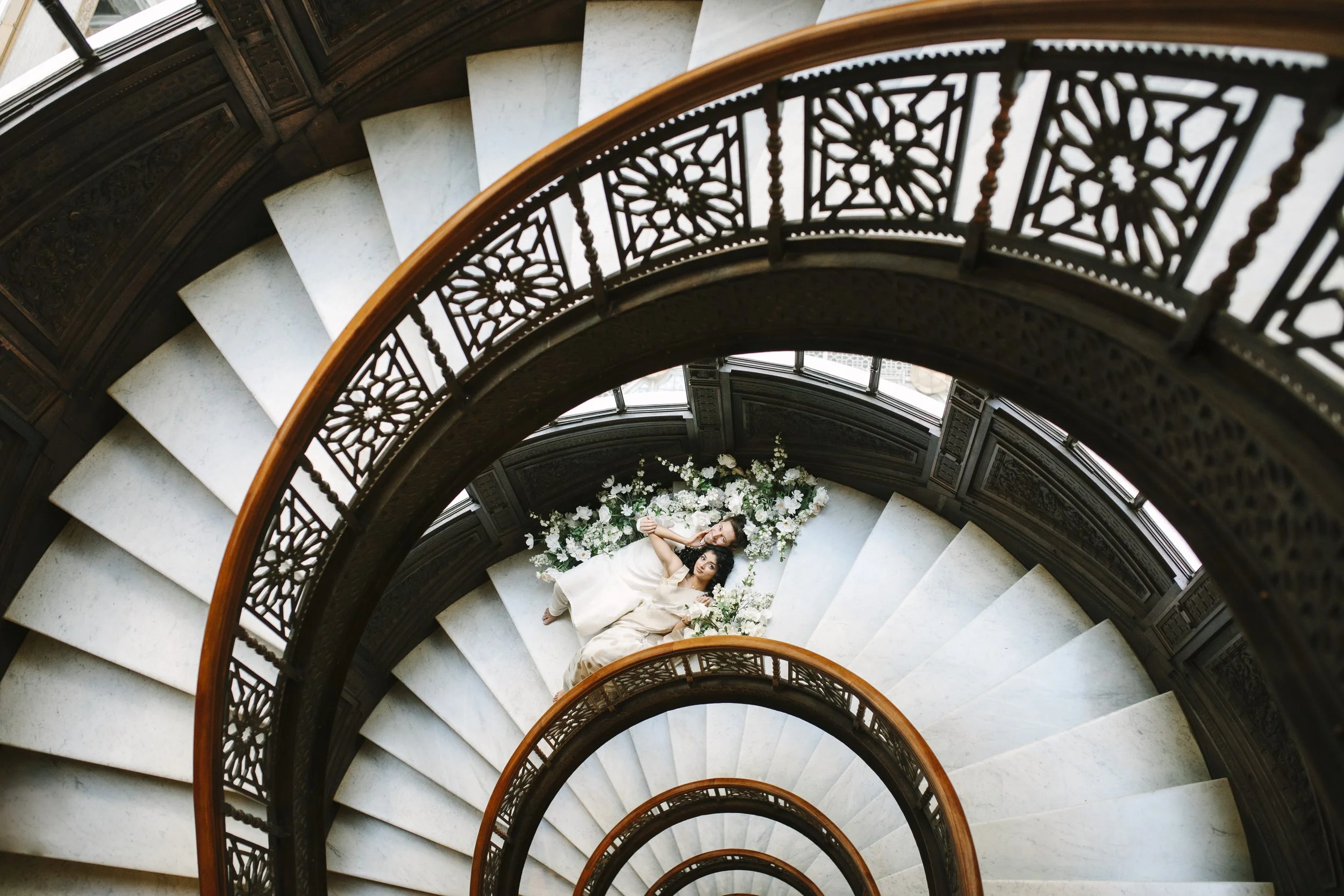 Monica &amp; Alec | A Styled Indian/American Fusion Wedding at The Rookery in Chicago
