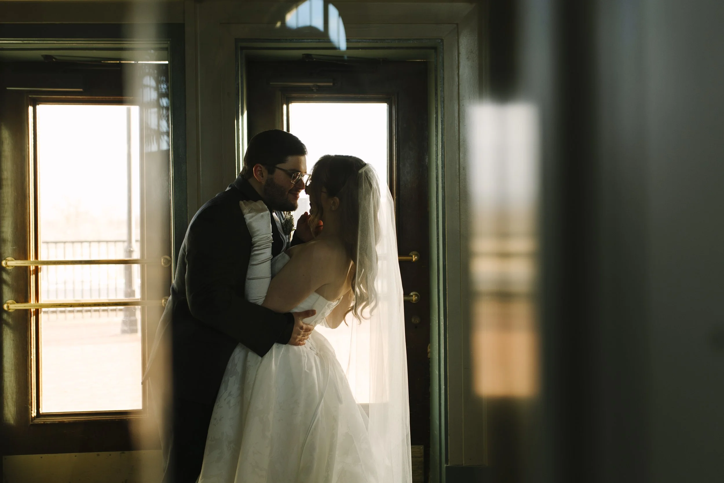 Aida &amp; Sean | A Snow Covered Wedding at The Grand Ballroom at Union Station