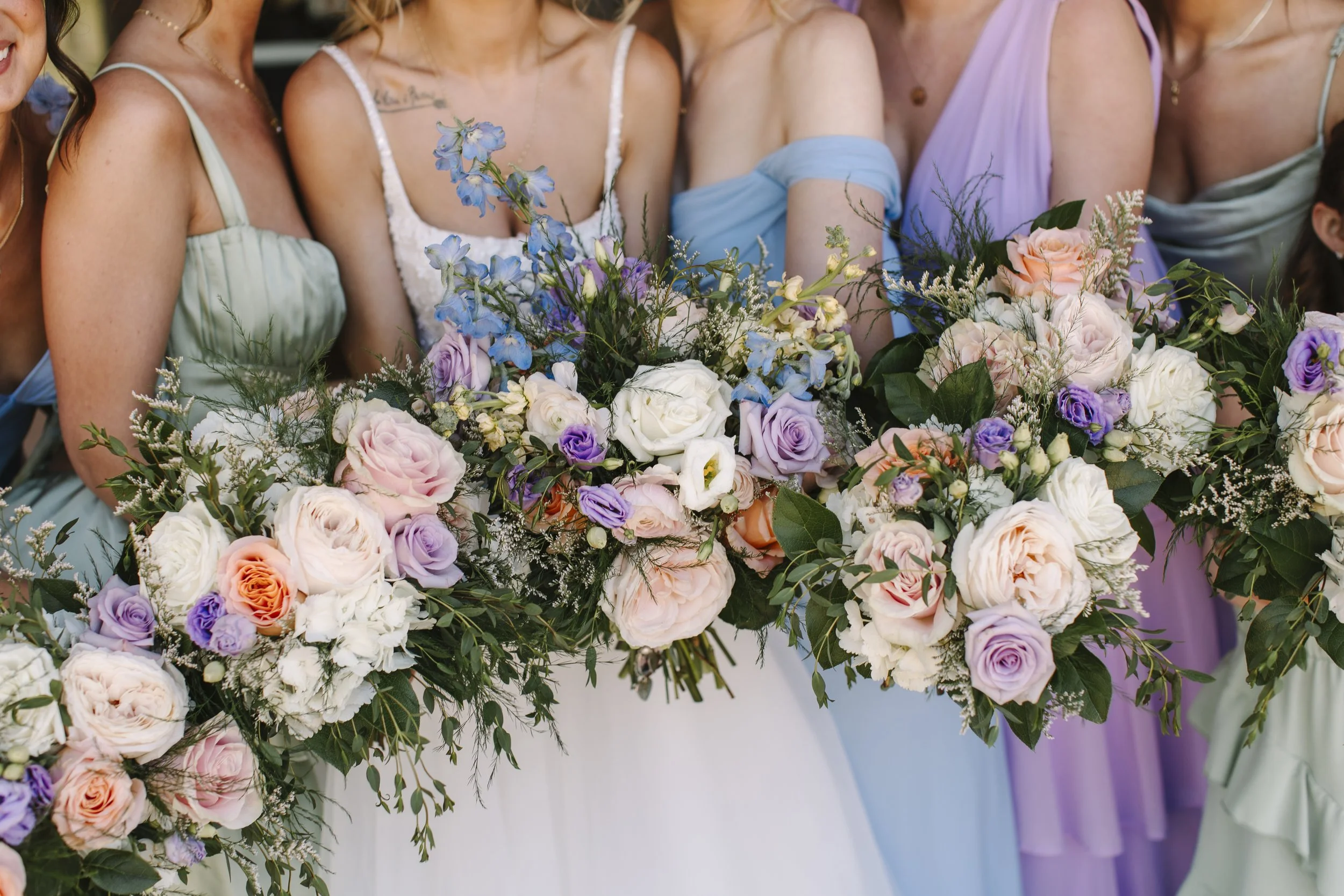 Allison &amp; Mitch | A Springy Pastel Infused Micro Wedding at Four Rivers Environmental Education Center