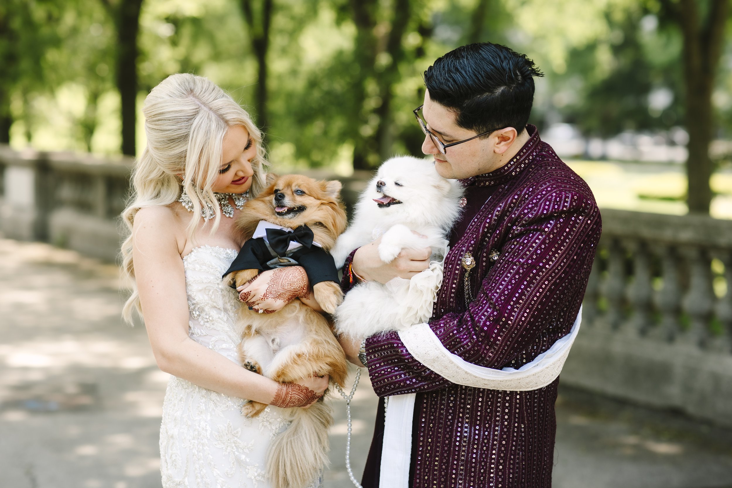 Taylor &amp; Neil | A South Asian American Fusion Wedding at Hilton Chicago Hotel