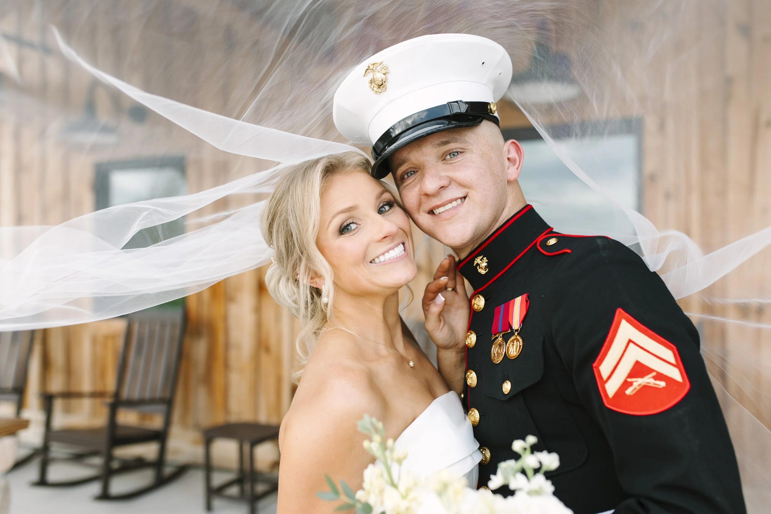 Christian &amp; Caroline | A September Wedding at The Barn at Timber Pointe