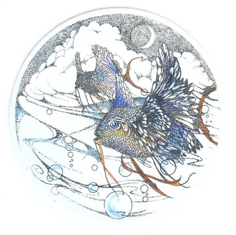 Aeronautical- Hand Colored