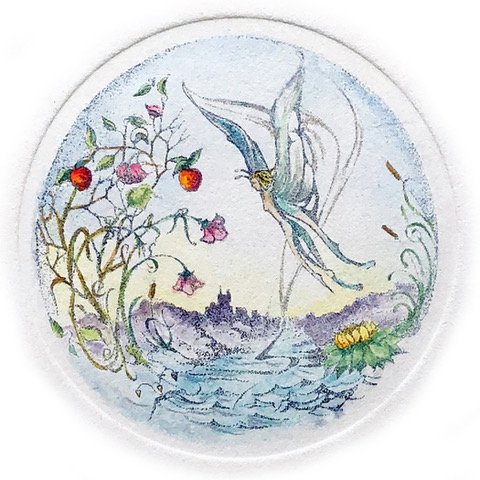 Faery- Hand Colored