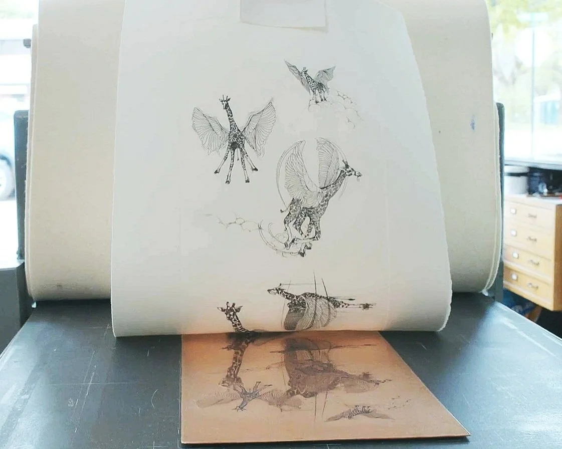 What are Etchings? — Franklin Norwood Art