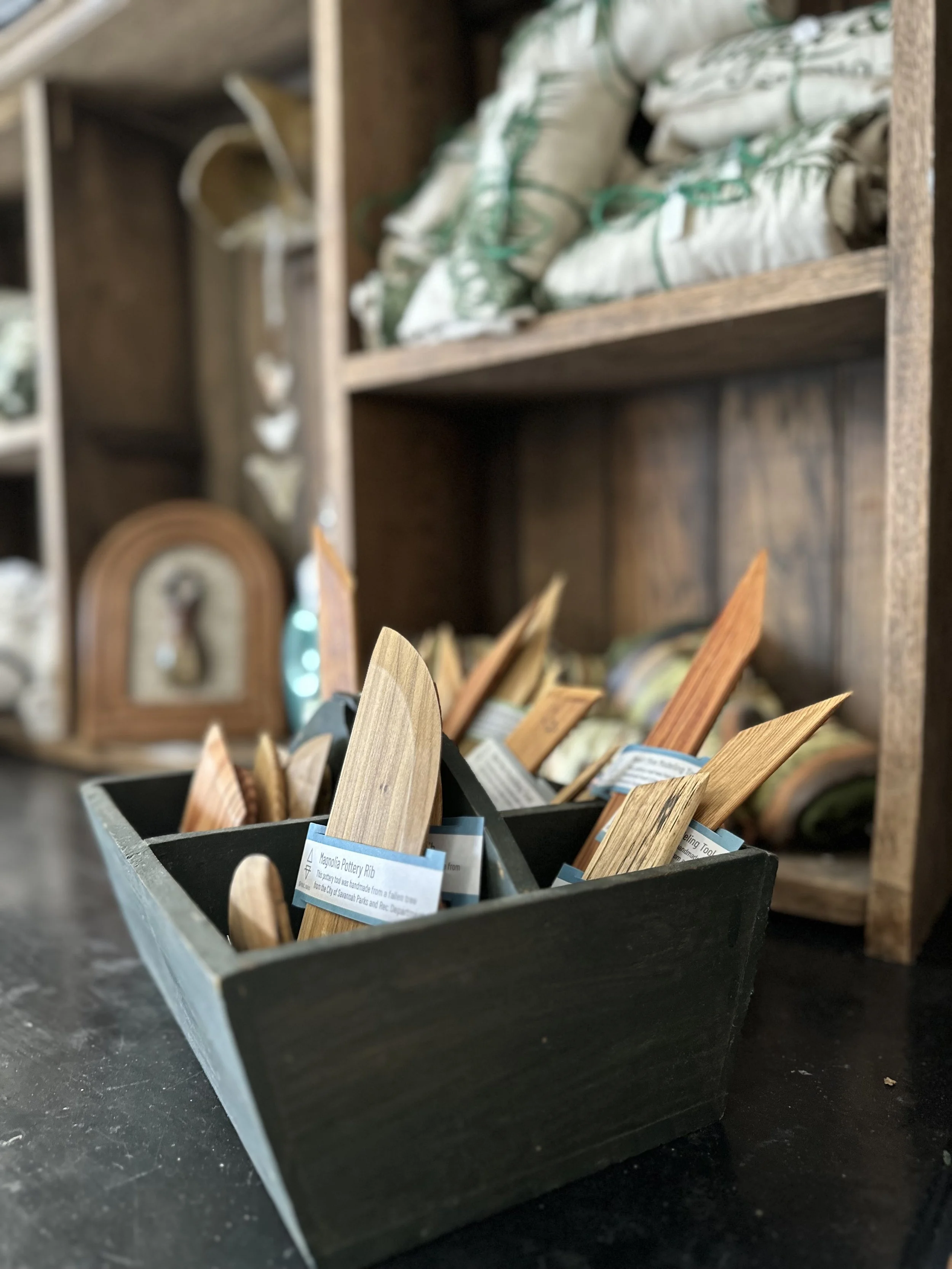Custom Tools made from Local Historic Woods