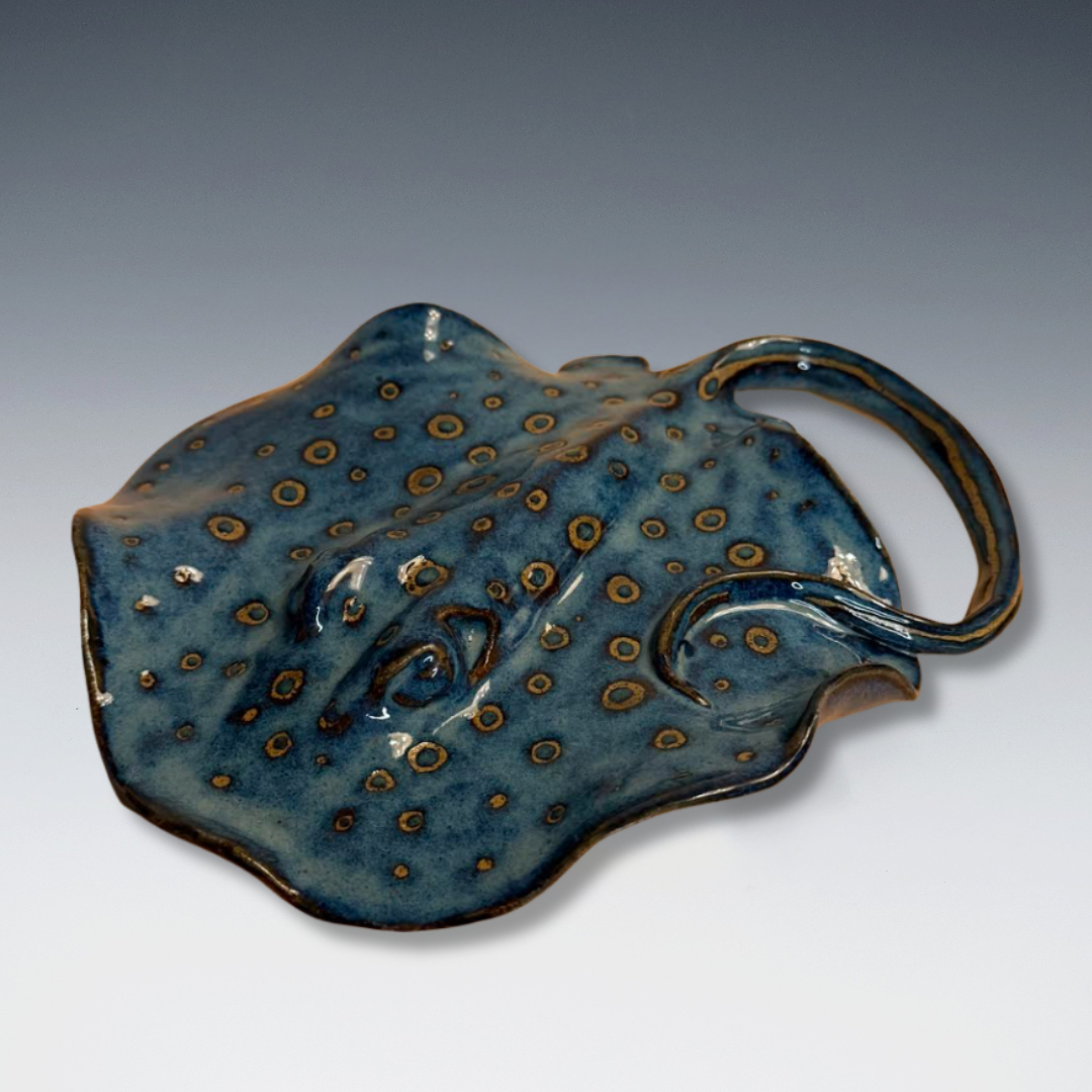 BLUE SPOTTED STINGRAY, BY KATE WOODS